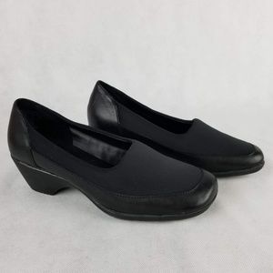 NEW I Love Comfort Black Slip On Work Shoes 6M